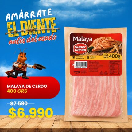 Malaya 400 grs Newmar fiestas Patrias