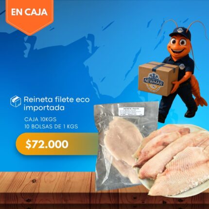 REINETA FILETE ECO IMPORTADA | CAJA 10 KILOS (10 BOLSAS DE 1KG) | NEWMAR