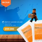Salmón porcion sin piel
