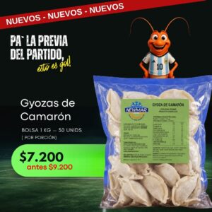 Gyosas de Camarón Mundial Newmar