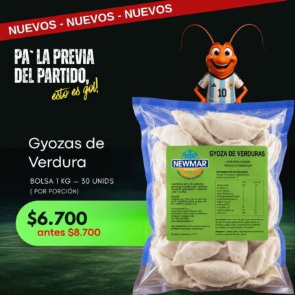 Gyosas de Verdura Mundial Newmar