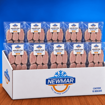 ALBACORA STEAK SELLADA AL VACÍO CAJA 10 KG | NEWMAR