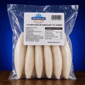 CALAMAR VAINA IQF CONGELADO 1 KG | NEWMAR