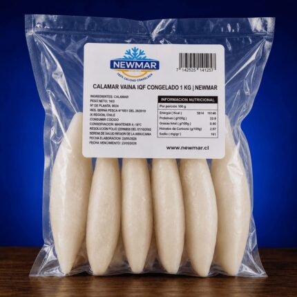 CALAMAR VAINA IQF CONGELADO 1 KG | NEWMAR