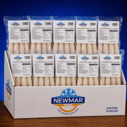 CALAMAR VAINA IQF CONGELADO CAJA 10 KG | NEWMAR