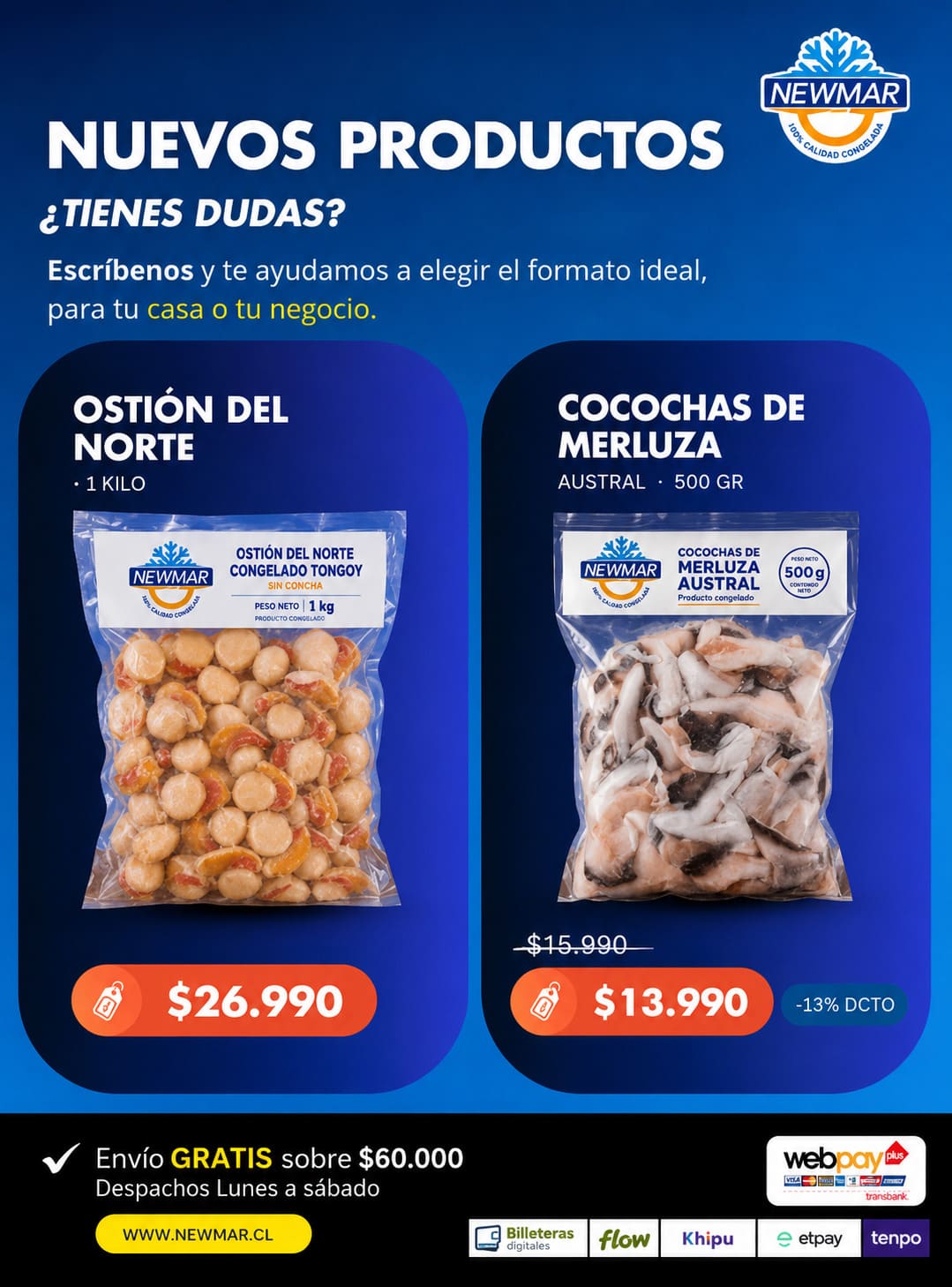 Portada nuevos productos movil Newmar