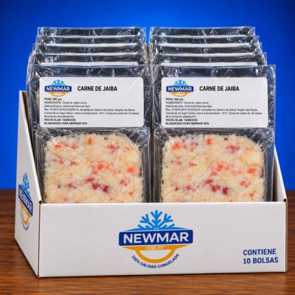 CARNE DE JAIBA ARTESANAL CONGELADA CAJA 10 KG | NEWMAR