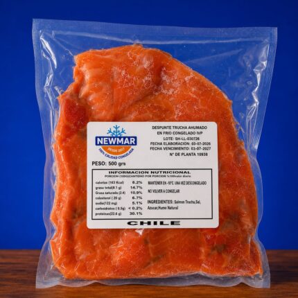 DESPUNTE DE TRUCHA AHUMADA EN FRÍO 500 G | NEWMAR