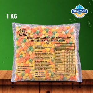 ENSALADA JARDINERA CONGELADA 1 KG | NEWMAR